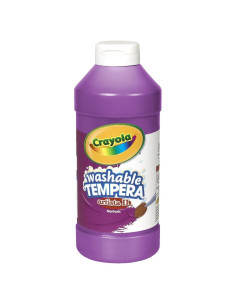 Pintura Tempera Crayola 473 ml Violeta Lavable [Juego de 2]