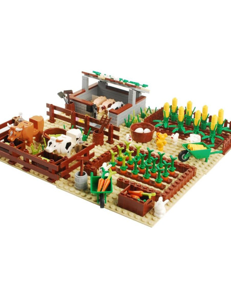 Juego de Bloques de Construcción BAENRCY Granja 290 Piezas
