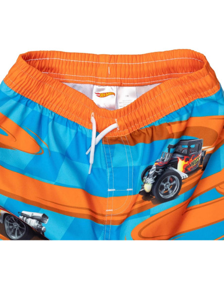 Conjunto de camiseta y bañador Hot Wheels UPF 50+ para niños