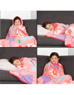 Manta de lanzamiento Disney Princesa 157x229 cm Franco 2