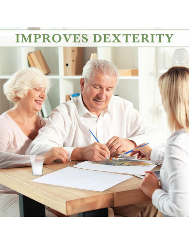 Set de Pintura de Agua Dinifee para Ancianos 75 Piezas