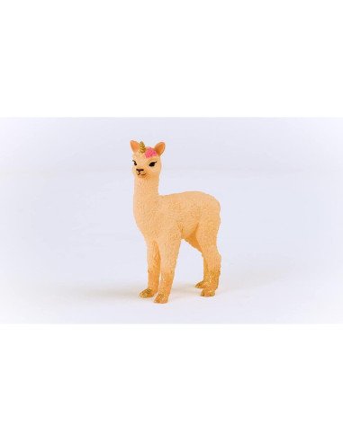 Figura Llama Unicornio Schleich 6.1x6.1x8.38cm para Niños