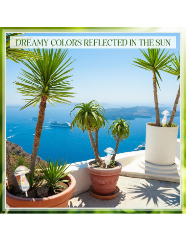 2 Esferas de Riego Automático de Vidrio 500 ml para Plantas