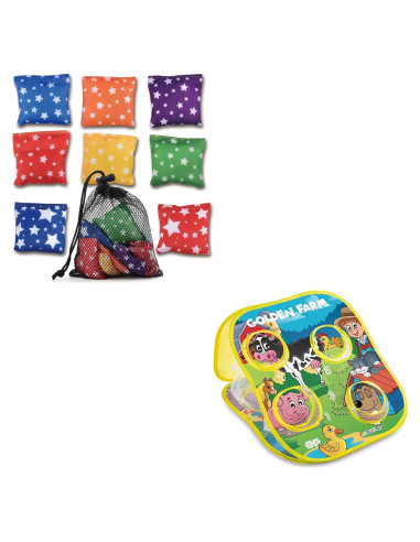 Bean Bags RaboSky para Niños 3-5 Años, Juguete Granja