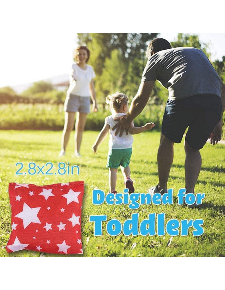 Bean Bags RaboSky para Niños 3-5 Años, Juguete Granja