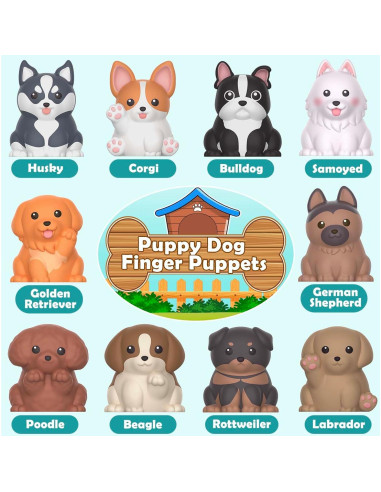 Juguetes de Aprendizaje Aigybobo 20 Piezas Animales 1-3 Años