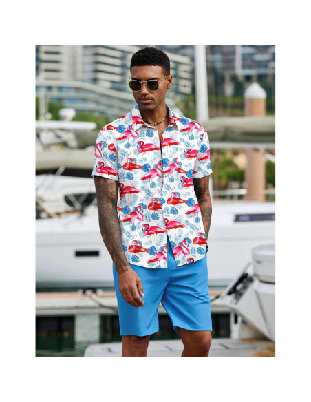 Conjunto de Playa para Hombre COOFANDY 2 Piezas Verano