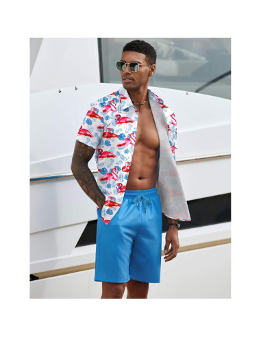 Conjunto de Playa para Hombre COOFANDY 2 Piezas Verano