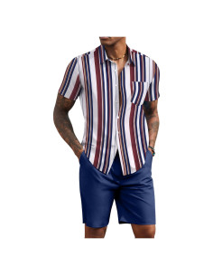 Conjunto de Playa para Hombre COOFANDY 2 Piezas Verano