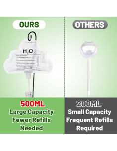 Juego de 2 Bolsas de Goteo para Plantas 500ml Alphatool 2