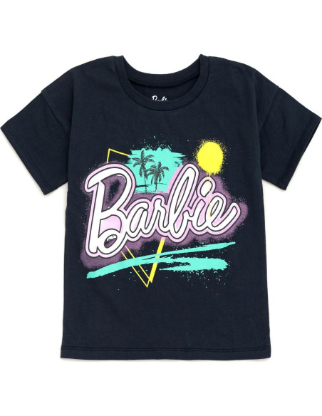 Conjunto camiseta y shorts Barbie para niñas 14-16 años