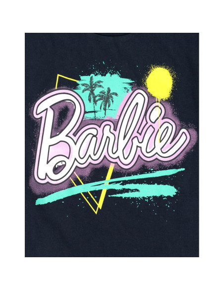 Conjunto camiseta y shorts Barbie para niñas 14-16 años