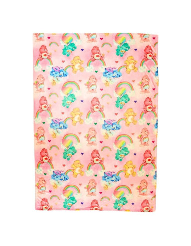 Manta Care Bears Franco 116x152 cm Suave y Colorida