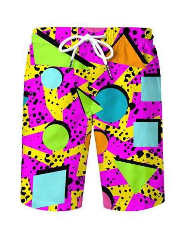 DOOPCCOR Traje Deportivo 3 Piezas Hombre Hawaiano Verano