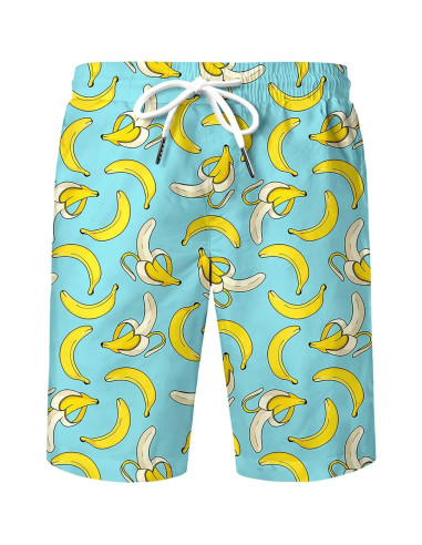 DOOPCCOR Traje Deportivo 3 Piezas Hombre Camisa Hawaiana