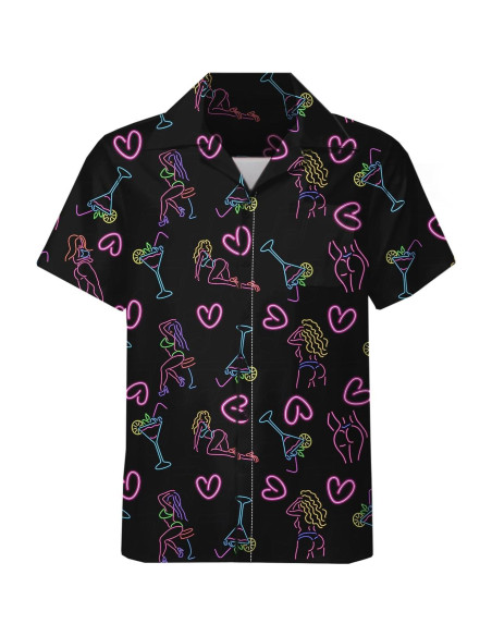 DOOPCCOR Traje Deportivo 3 Piezas Hombre Hawaiano Verano