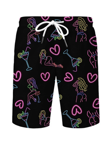 DOOPCCOR Traje Deportivo 3 Piezas Hombre Hawaiano Verano