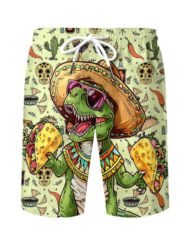 Conjunto de Chándal DOOPCCOR 3 Piezas Hombre Hawaiano
