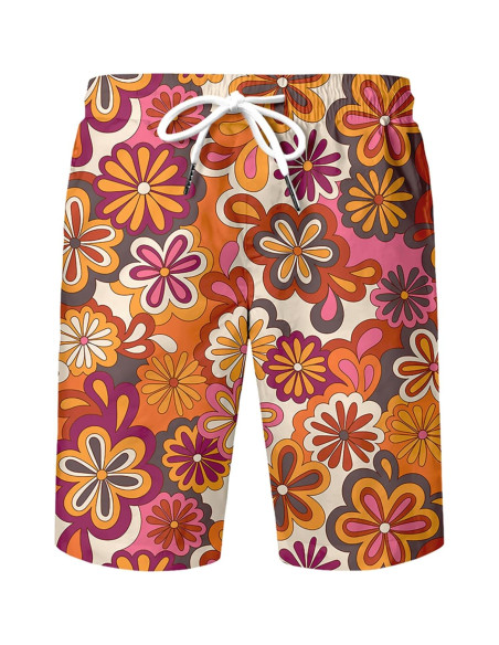 DOOPCCOR Traje Deportivo 3 Piezas Hombre Hawaiano 3X