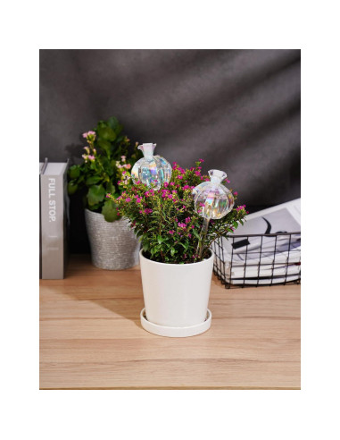 Esferas de Riego Automático NiHome 2-Pack Cactus Iridiscente 140ml