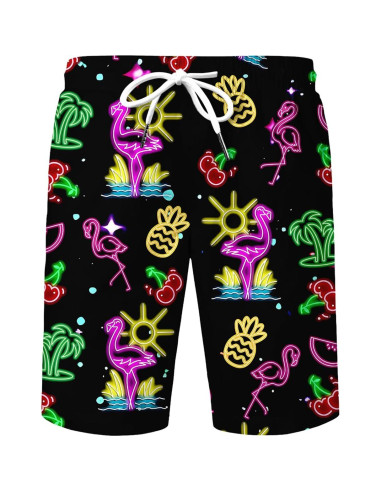 DOOPCCOR Traje Deportivo 3 Piezas Hombre Camisa Hawaiana