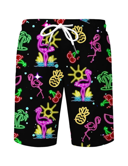 DOOPCCOR Traje Deportivo 3 Piezas Hombre Camisa Hawaiana