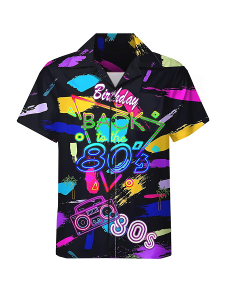 DOOPCCOR Traje Deportivo 3 Piezas Hombre Hawaiano XXL