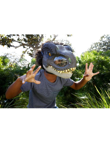 Máscara Chomp N Roar T. Rex Mattel Jurassic World 6+