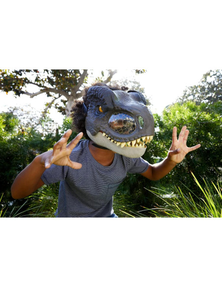 Máscara Chomp N Roar T. Rex Mattel Jurassic World 6+
