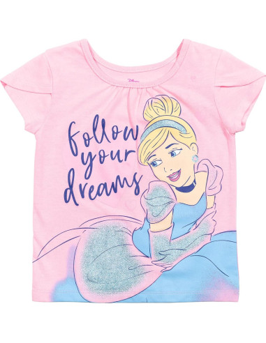 Conjunto 3 piezas Disney Moana y Frozen para niñas 7-8 años