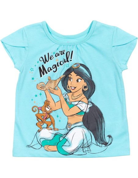 Conjunto Moana Disney 3 Piezas Niñas 5T Falda y Scrunchie