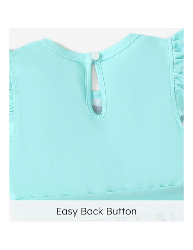 Mono Disney Princesa para Niña 3-4T Jazmín-Turquesa