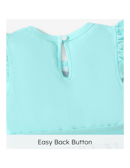 Mono Disney Princesa para Niña 3-4T Jazmín-Turquesa