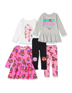Conjunto Ropa Niñas Amazon Essentials Marvel 4T