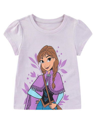 Conjunto Falda y Camiseta Frozen Niñas 2T a 10 con Diadema