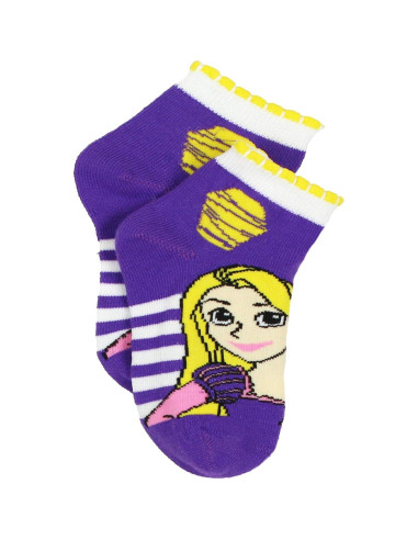 Conjunto 6 pares calcetines Princesas Disney para niñas