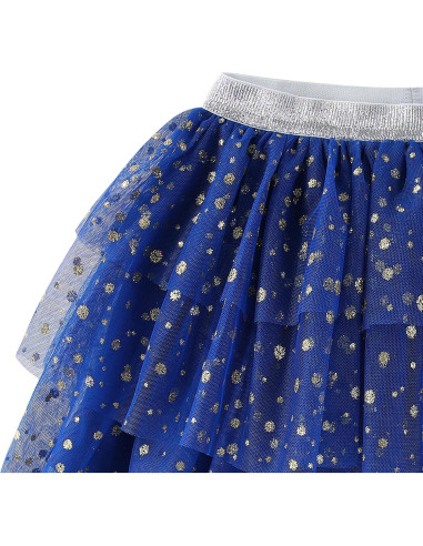 Conjunto Falda y Camiseta Frozen Niñas 2T a 10 con Diadema