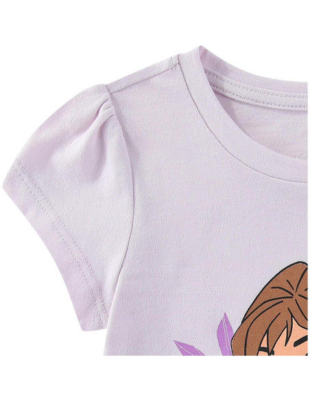 Conjunto Falda y Camiseta Frozen Niñas 2T a 10 con Diadema