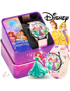 Reloj Analógico Disney Princesa Rosa para Niñas - PN1171AZ 2