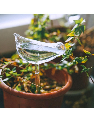 Dispositivos de Riego Autorriego Jabrand 6 Piezas Forma de Pájaro