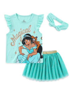 Conjunto Camiseta y Falda de Tul Disney Frozen Niñas