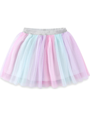 Conjunto Falda Tul y Camiseta Moana Frozen Niñas 3T Azul