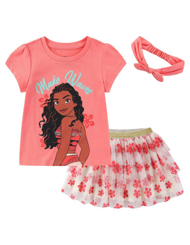 Conjunto Camiseta y Falda de Tul Disney Frozen Niñas