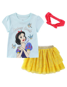 Conjunto Camiseta y Falda de Tul Disney Frozen Niñas