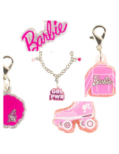 Conjunto LUV HER Pulsera con 5 Encantos Intercambiables