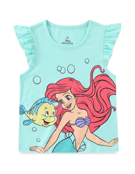 Conjunto camiseta y falda de tul Disney Frozen para niñas