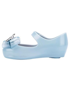 Zapatos Mini Melissa Bailarina Ultragirl II Azul Perla