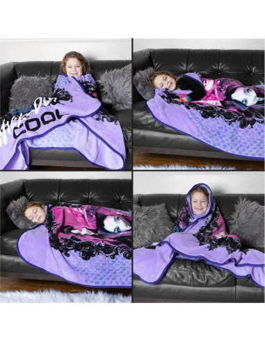 Cobertor Franco Disney Descendants 3 Micro Raschel 116x152 cm