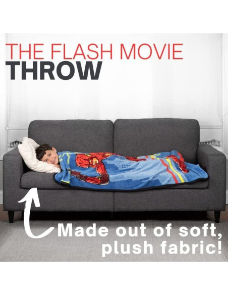 Manta Franco The Flash 116x152 cm Micro Raschel Suave