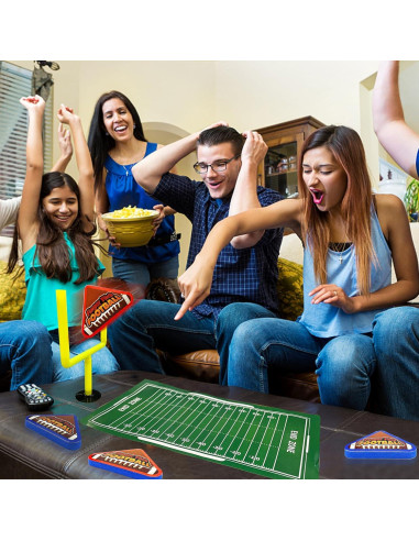 Juego de Fútbol Mini Flick Amarillo XIPEGPA con 20 Piezas